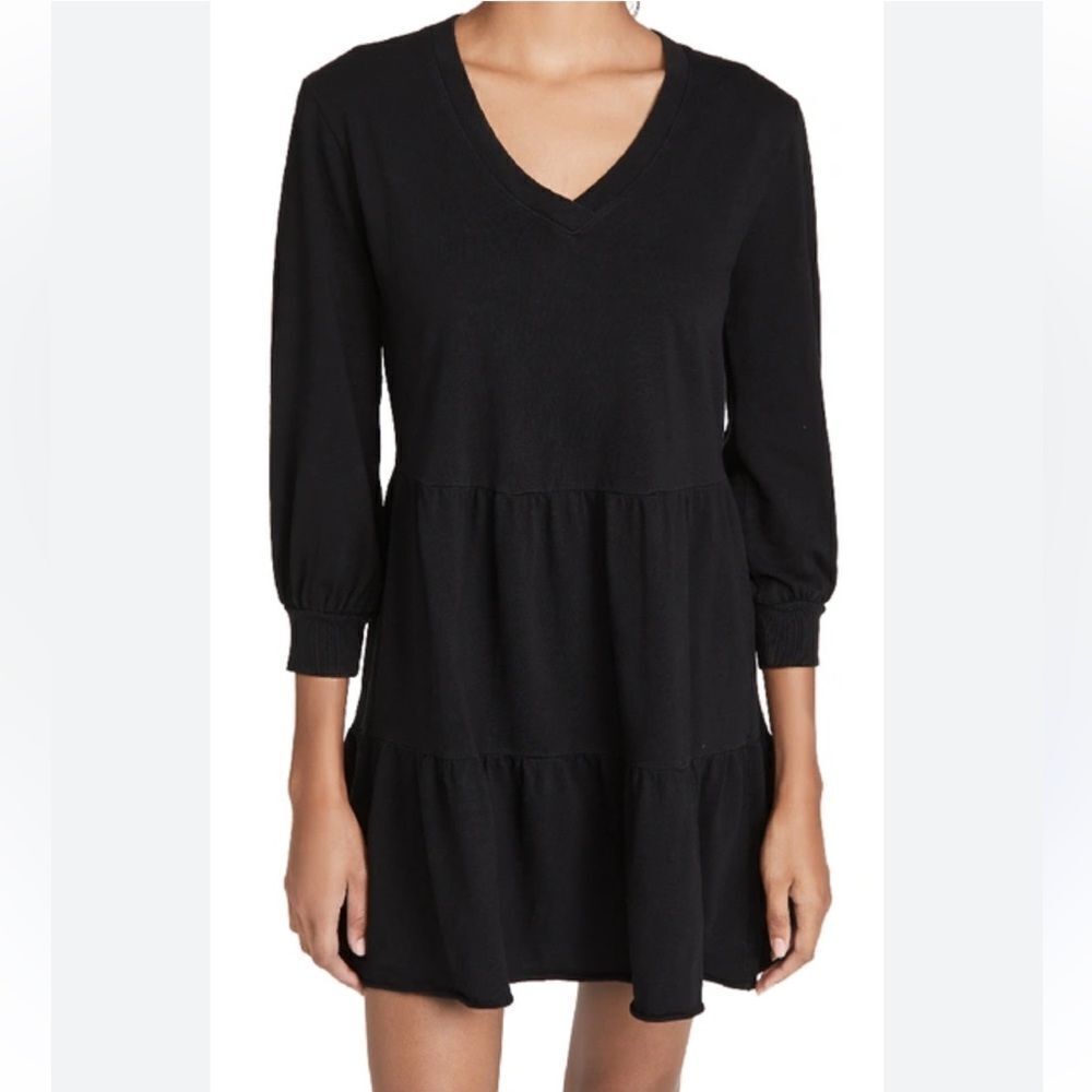 Nation LTD Brinley Tiered T-shirt Dress XS
